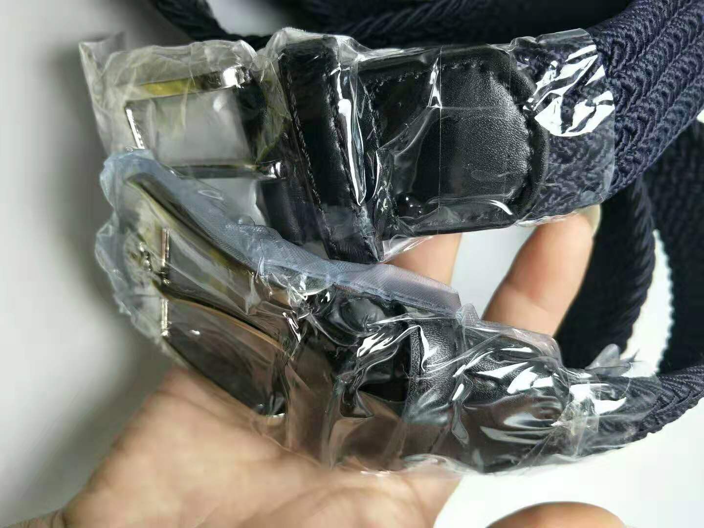 Casual stretch woven men's belt. Tactical Training Elasticated Pin Buckle Inner Belt_voghion.com