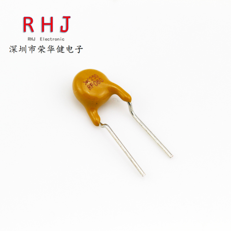 TRF250-060 60MA 0.06A 250V 插件自恢复保险丝 直插原装泰科TYCO