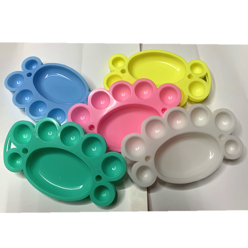 Children's graffiti color tray plastic color tray color tray color tray creative handmade art color tray