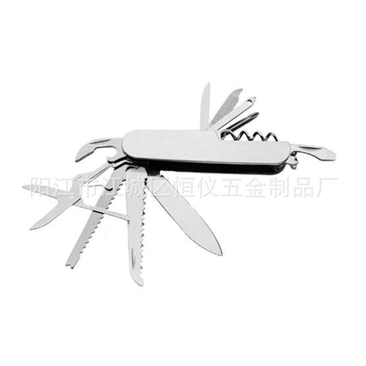 平面多功能小刀 折叠多用礼品户外工具刀