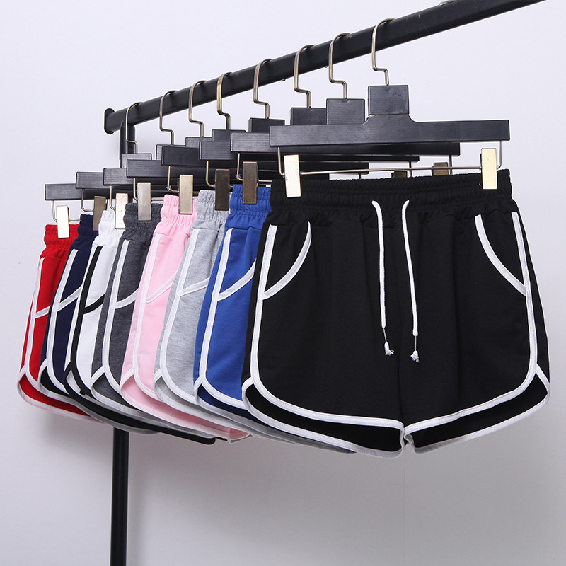 Foreign trade cross-border women's pants women's sports shorts women's running summer loose hot pants casual wide-leg pants large size pants