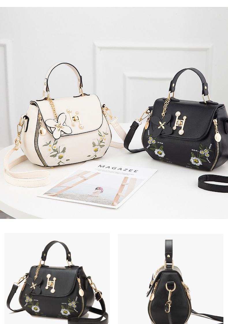 Women's Small Spring&summer Pu Leather Fashion Handbag display picture 2