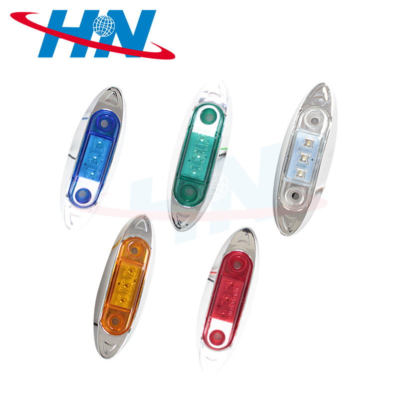 FUENTE fabricante 12V 24vled camión luz lateral accesorios del coche camión pesado ancho de luz