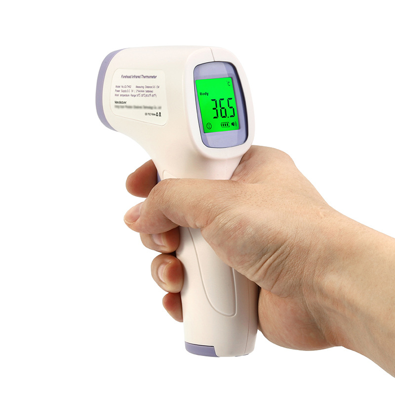 goods in stock Manufactor Specifically for Infrared Forehead Thermometer Temperature gun Forehead Electronics Tester factory new pattern hold instrument