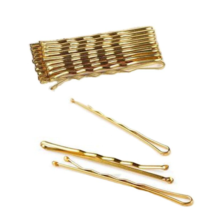Фабричные прямые поставки шпилек, 200 шпилек для девочек и женских шпилек в форме золотой волны