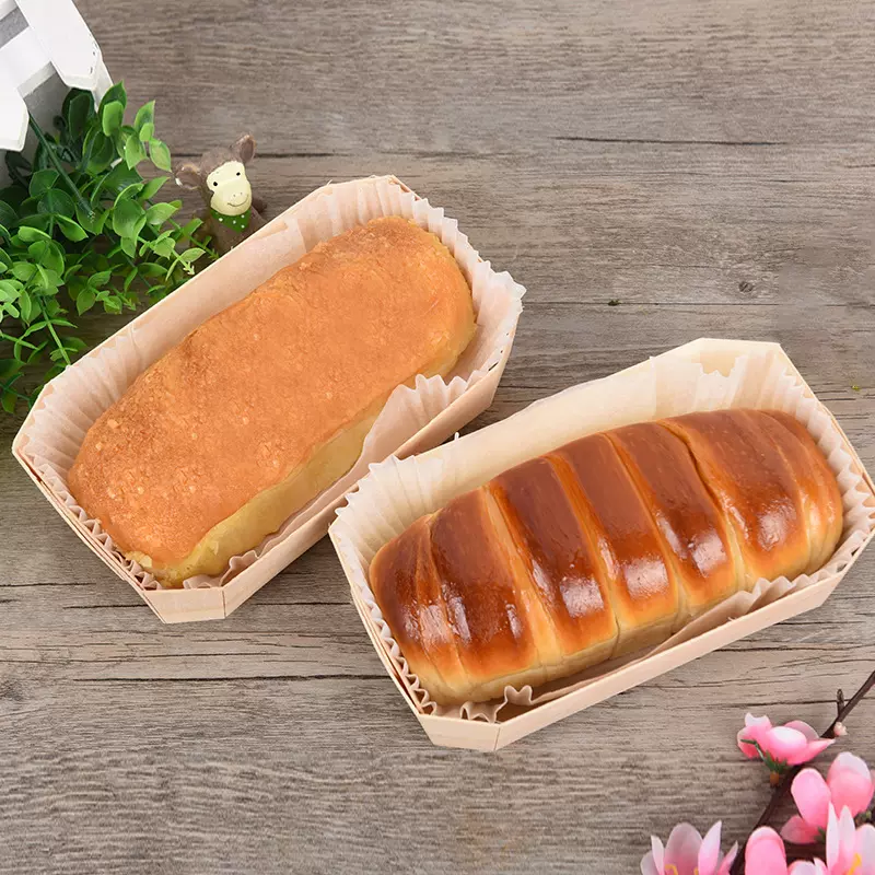 面包烘焙模具烤箱吐司磅蛋糕木质包装盒点心糕点纸托小木盒定制