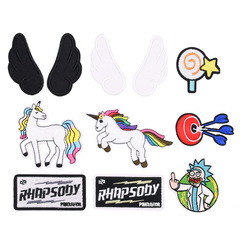 可愛小熊卡通兒童衣服刺繡花章子補丁貼布貼衣服裝飾修補洞供電商