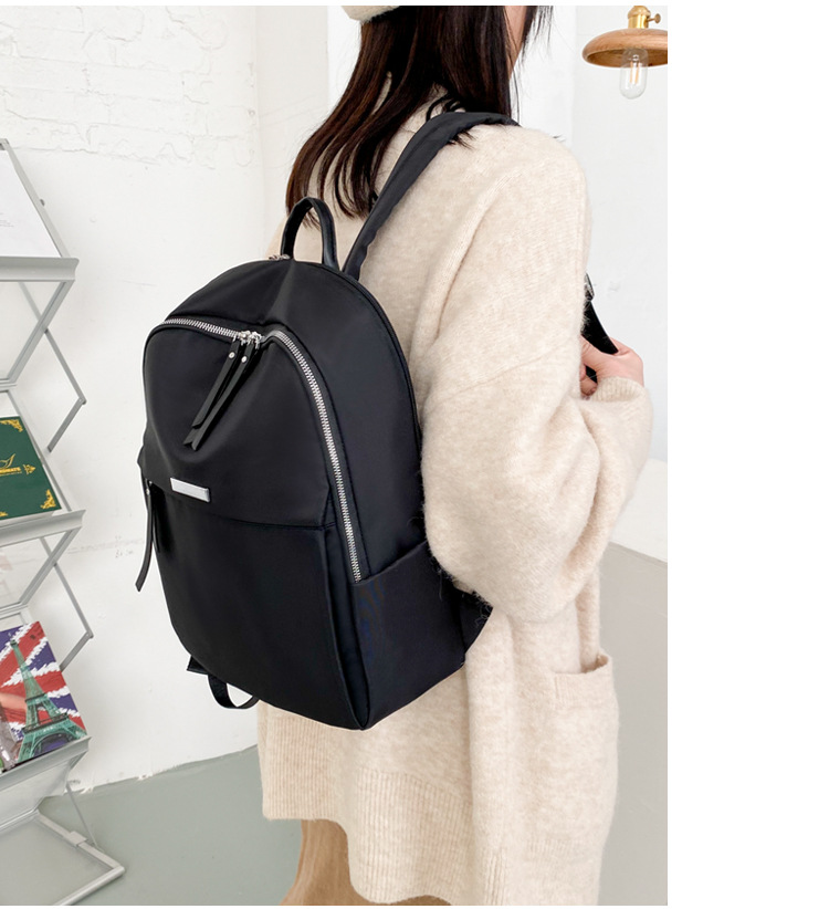 双肩包2023年新款时尚潮流学生电脑包女14寸女商务大容量书包背包详情22
