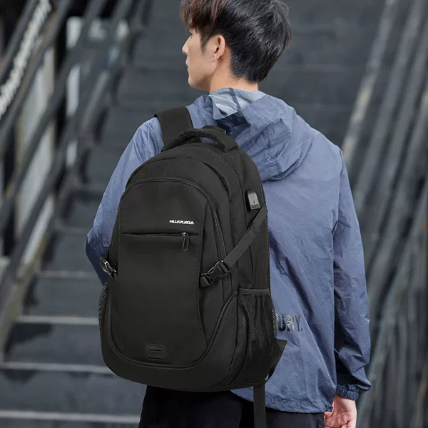 Fashion backpack computer bag new high school student Bag Men large capacity leisure travel custom logo