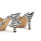 Women's Shoes Available in All Seasons Cool slippers Zebra pattern Versatile sandals 35-42