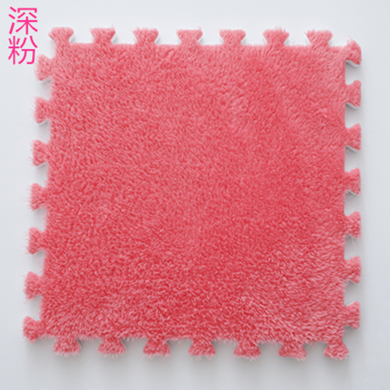 Dormitorio Full-shop hogar engrosada costura alfombra de piso de área grande máquina de corte de la alfombra de gamuza lavable fabricante