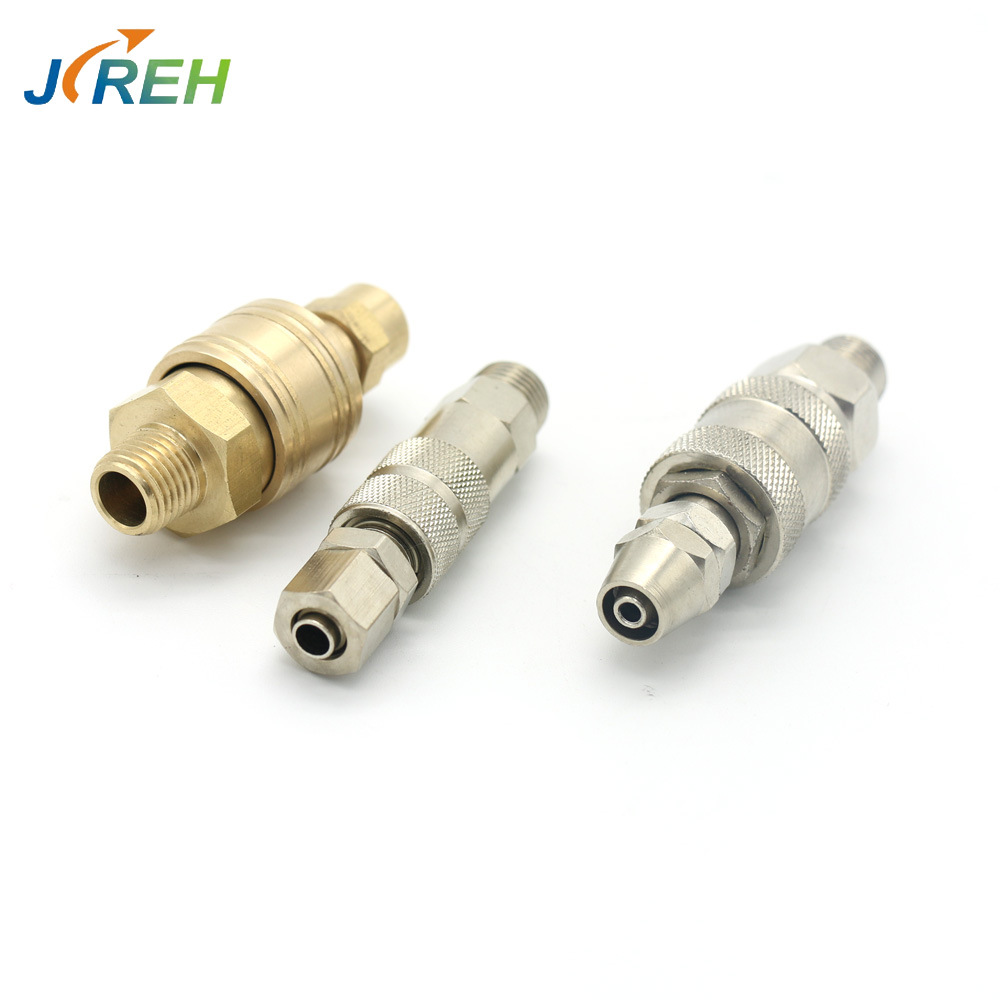 厂家直销空压机泡塑机泡沫气动配件快插公母插管式快速气动接头