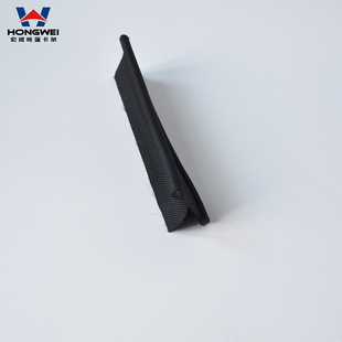 Black Tent Hemming Cloth Double-ended with Placket PVC Plastic Strip Special Tent Clamp Strip for Roof Tent