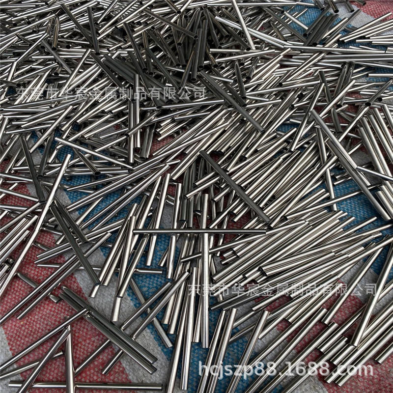 304不锈钢管 壁厚0.15mm 薄壁空心圆管 圆环线切割 切口无毛刺