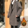 宽松新款格子秋冬大衣