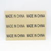 Wholesale Made in CHINA label non -dry glue production area Label English sticker Amazon China manufacturing label