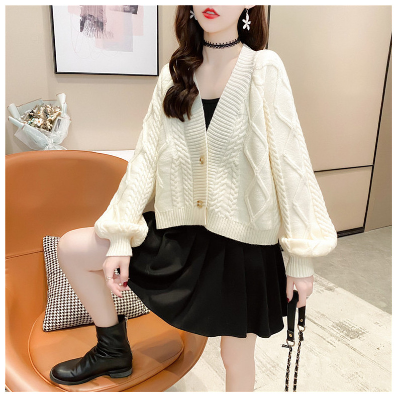 women s solid color loose knitted cardigan nihaostyles clothing wholesale NSBY76912