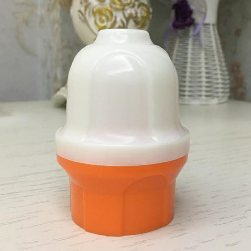 厂家直销悬吊式E27大号螺口灯头E27乳高档橘红大号LED灯头灯座
