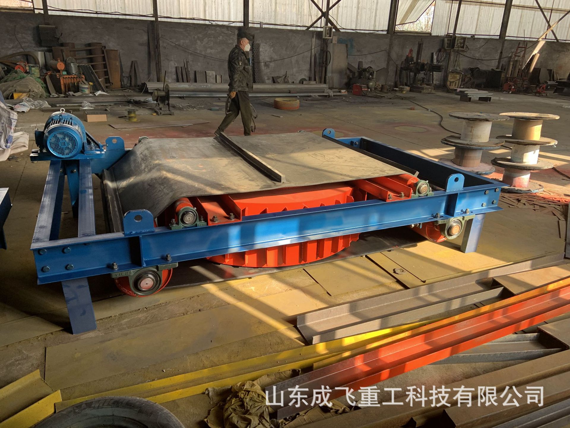 厂家生产 RCDD 电磁自卸式除铁器 自卸式电磁除铁器 成飞制造