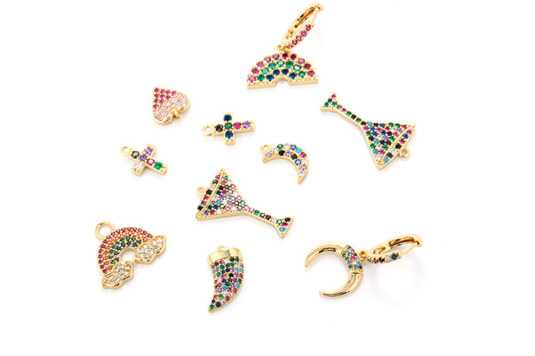 10g Weight Zircon Inlay Material Earrings Classification Housewarming, Anniversary, Business, Wedding, Travel, Birthday, Festival Occasion Copper Material Geometric Pattern Women'S Gender Plating Design Fashion Style Copper Plating Geometric Zircon 41