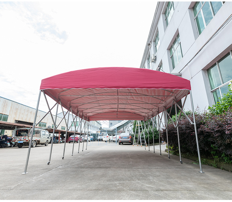 Ningbo Outdoor Sunshade Stall Folding Telescopic Canopy Shelter Canopy Push-Pull Canopy Activity Canopy Car Tent