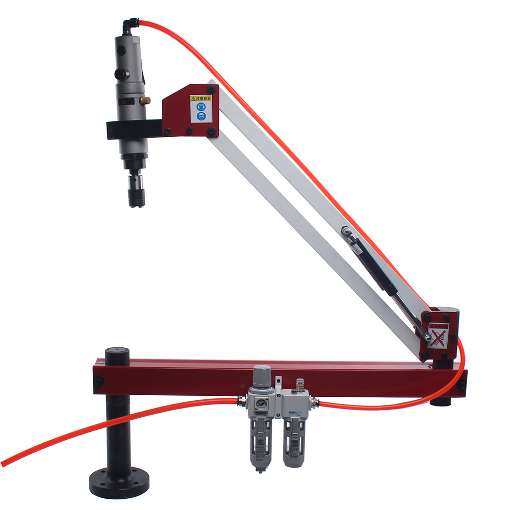 M3-M16垂直气动攻丝机 气动攻牙机 配过载保护夹头1500MM