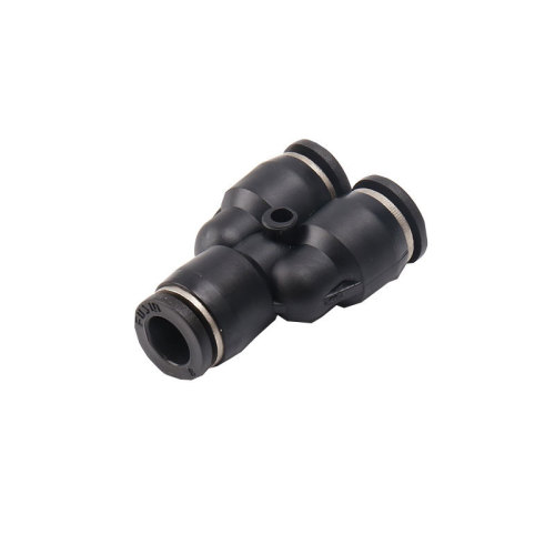 BulkPY Y-type external threaded pneumatic tube fittings, pneumatic connectors pneumatic components plastic elbow quick-connect