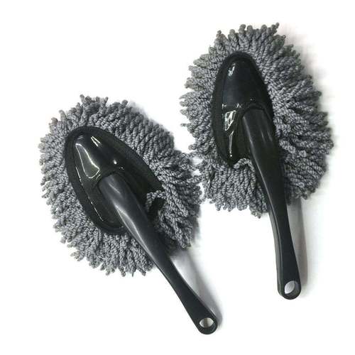Small wax brush for car cleaning, car duster, car wash tool, small wax mop for car cleaning, interior cleaning brush