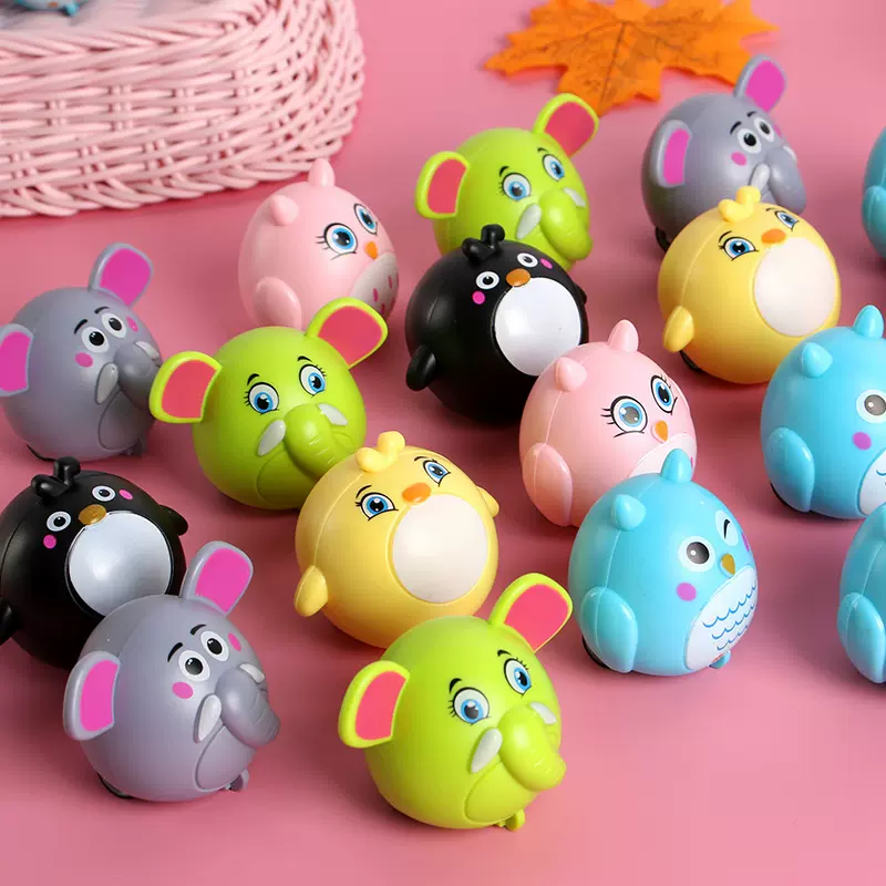 卡通创意回力车玩具车 地摊热卖儿童耐摔回力动物宝宝益智小汽车