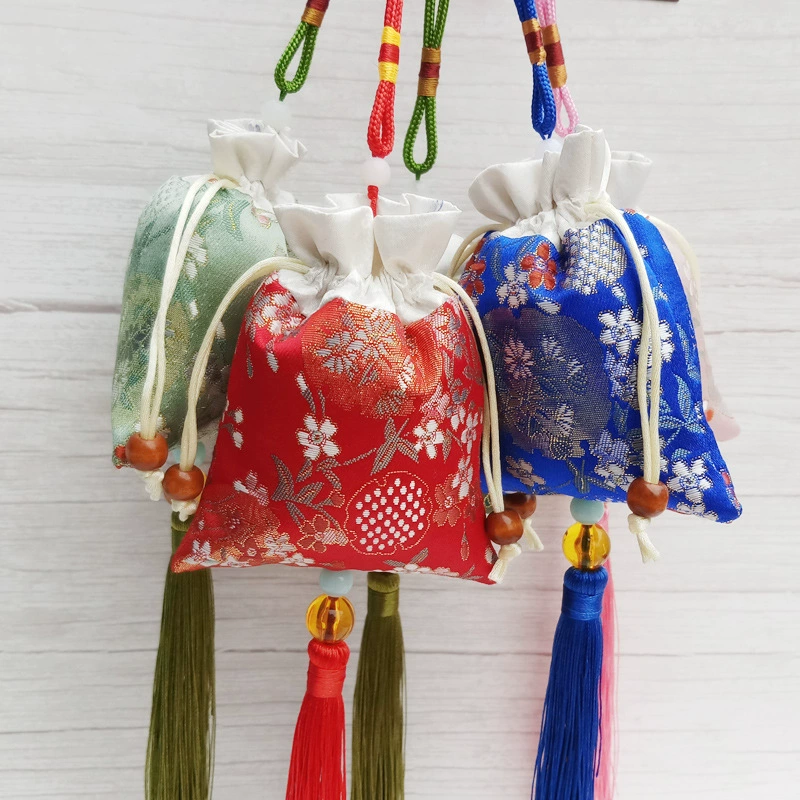 Huidi Мэн Фестиваль лодок-драконов Саше антикварная сумка с вышивкой пустая сумка Автомобильная подвеска полыни Арги специи Лавандовый карман