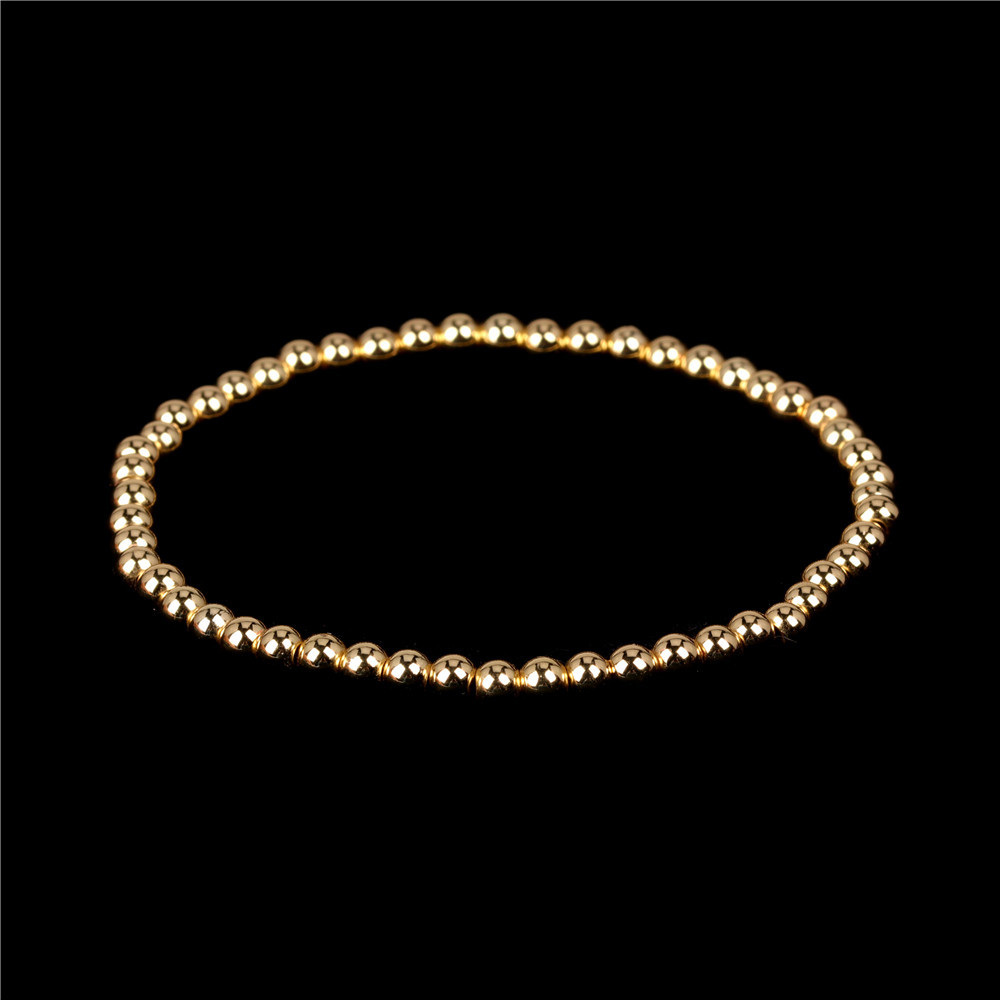 Fashion Solid Color Copper Plating Bracelets 1 Piece