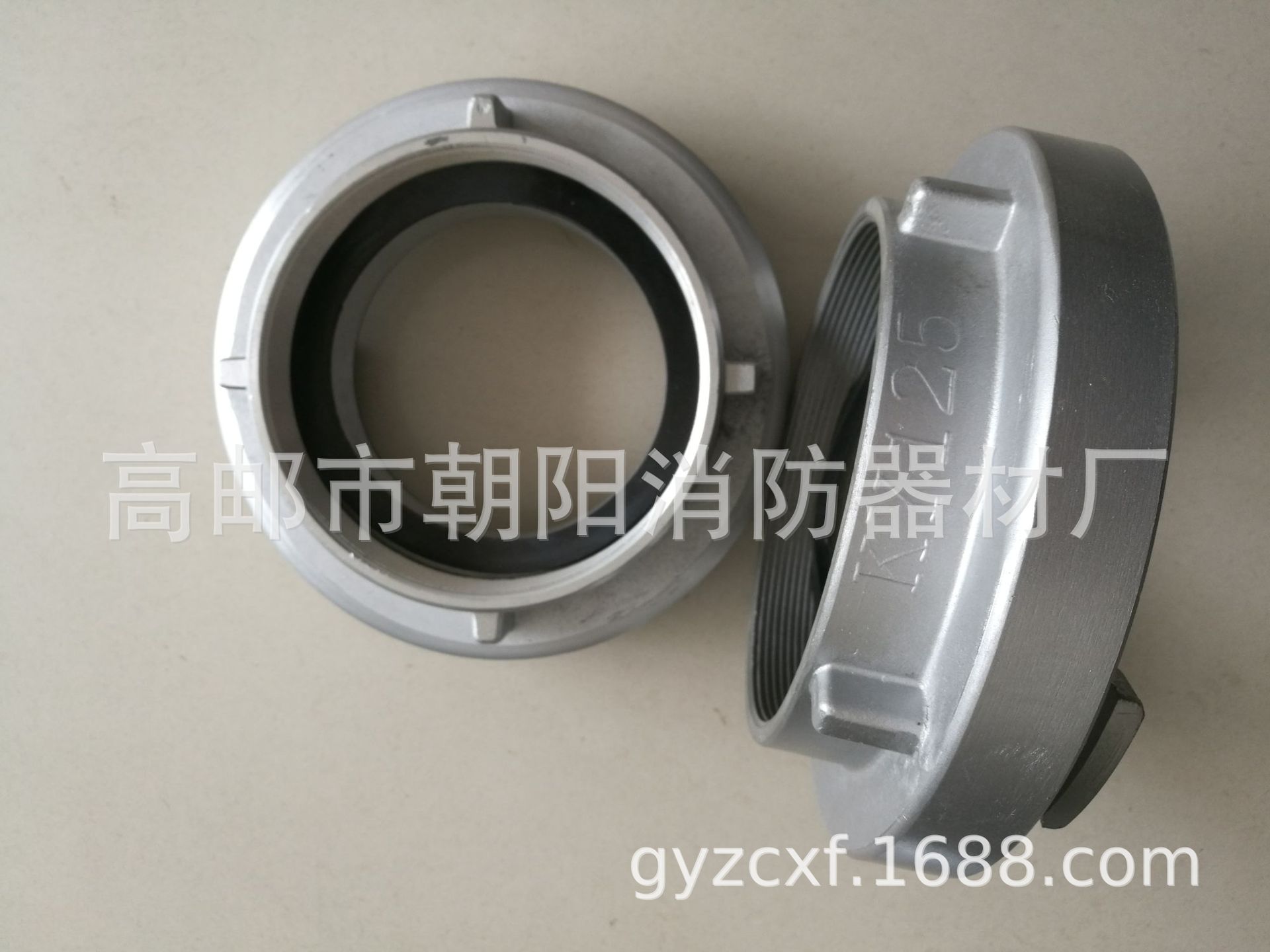 消防接扣 KY125  135内扣式管牙接扣 高邮消防器材厂