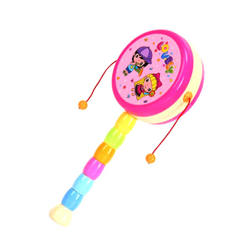 Baby Hand Drum Rattles for Newborns and Kids - A Traditional and Auspicious Toy for 0-3-6-12 Months