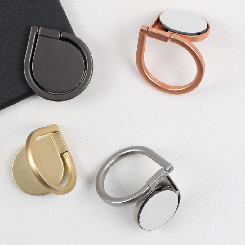 Nuovo supporto magnetico in metallo a forma di goccia d'acqua con rotazione a 360 gradi e supporto per anello laser_voghion.com