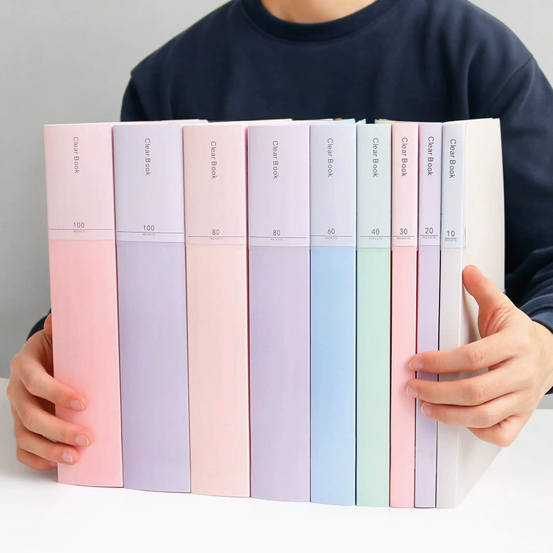 Папка для документов A4 Morandi Color от Mo Landi, мягкий тон binder A4, 10–100 страниц