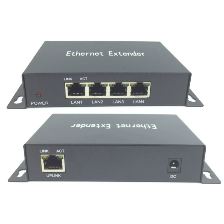 4-портовый RJ45 100М сетевой удлинитель 100 мегабит сеть передача сигнала мониторинг камера коммутатор