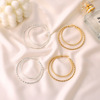 Earrings, ring, suitable for import, European style