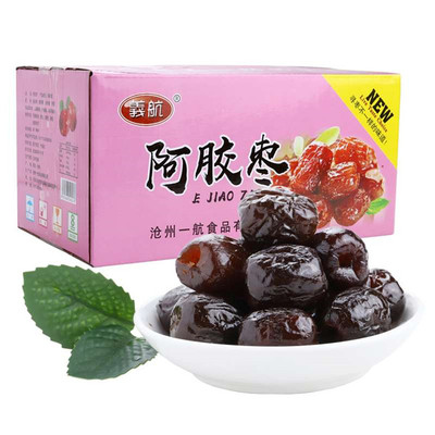 沧州特产义航蜜饯408克煲汤煮粥泡茶开袋即食一件代发阿胶蜜枣|ms