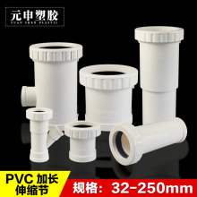 PVC110��ˮ�ܼӳ������� ����������ͬ����ˮ������ͷ50 75 160