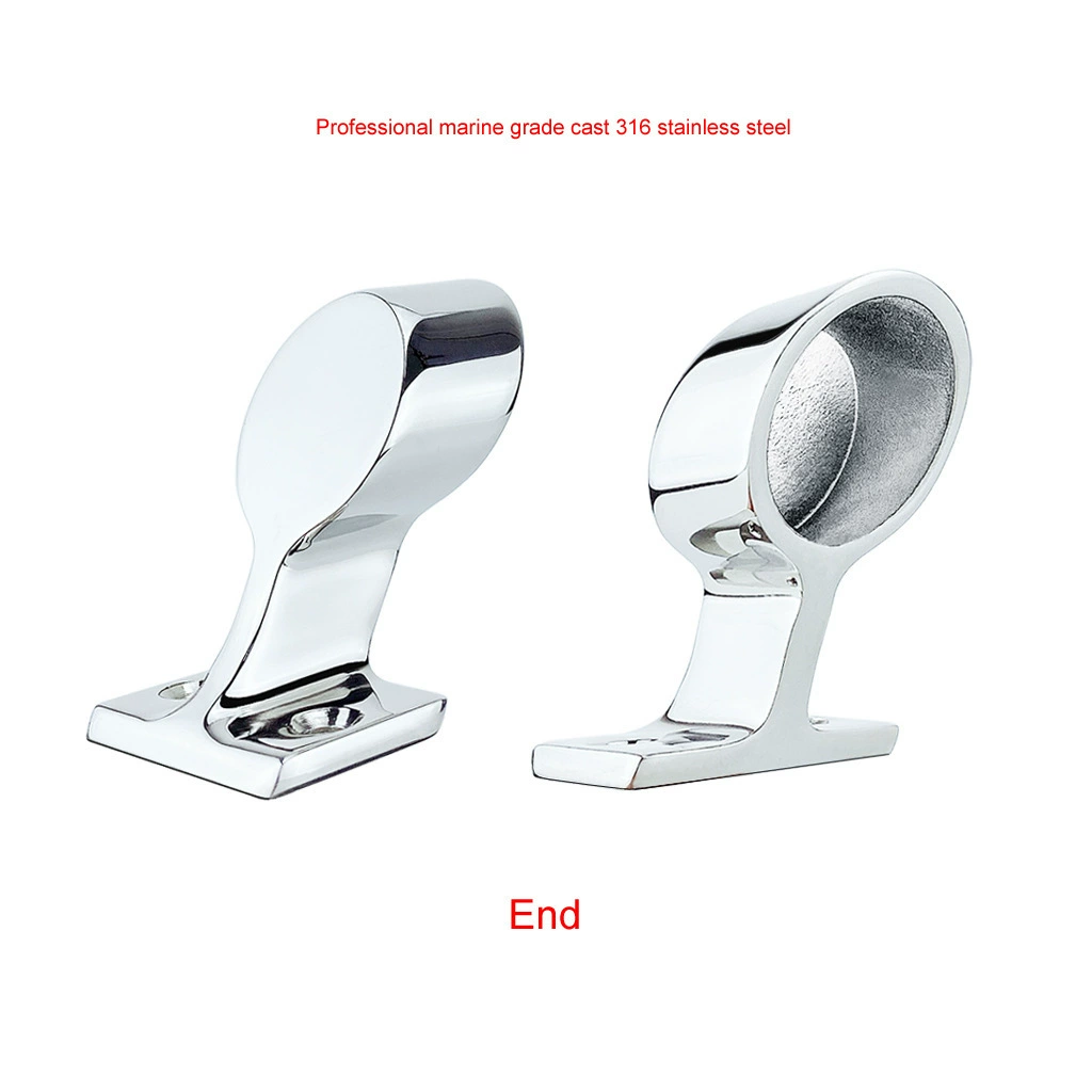 Cross-border spot 316 stainless steel multi-angle bracket deck railing handrail base support ship hardware
