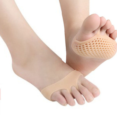 厂家直销套式硅胶蜂窝前掌垫减震半码垫 透气前半垫