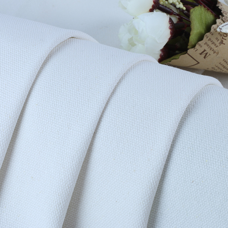 全棉12安帆布 12N全棉汽车靠垫鞋材帆布玩具阻燃帆布面料