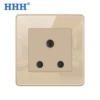 15A rounded socket