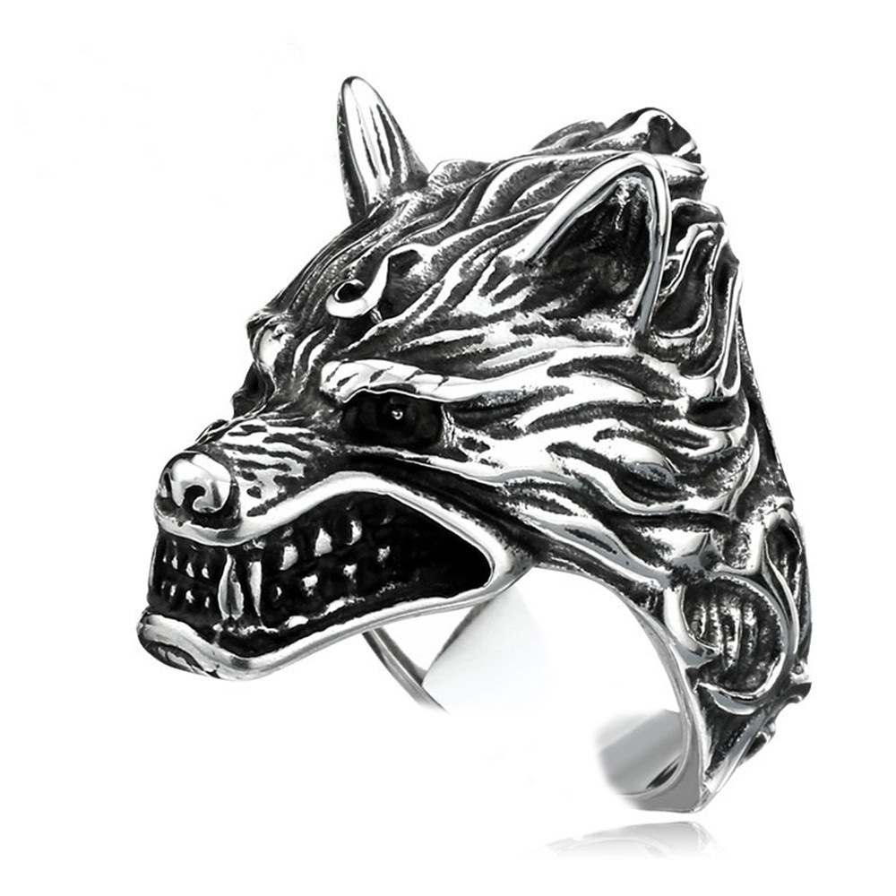 Retro Animal Alloy Plating Menu0027S Open Ring