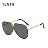 Metal sunglasses suitable for men and women, glasses solar-powered, European style