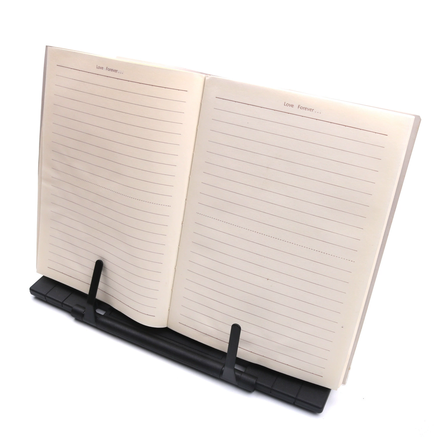 Metal foldable handheld universal bookshelf
