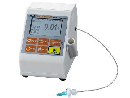 日本IIJIMA饭岛电子氧气溶度计，食品包装氧气测量仪器RO-105K