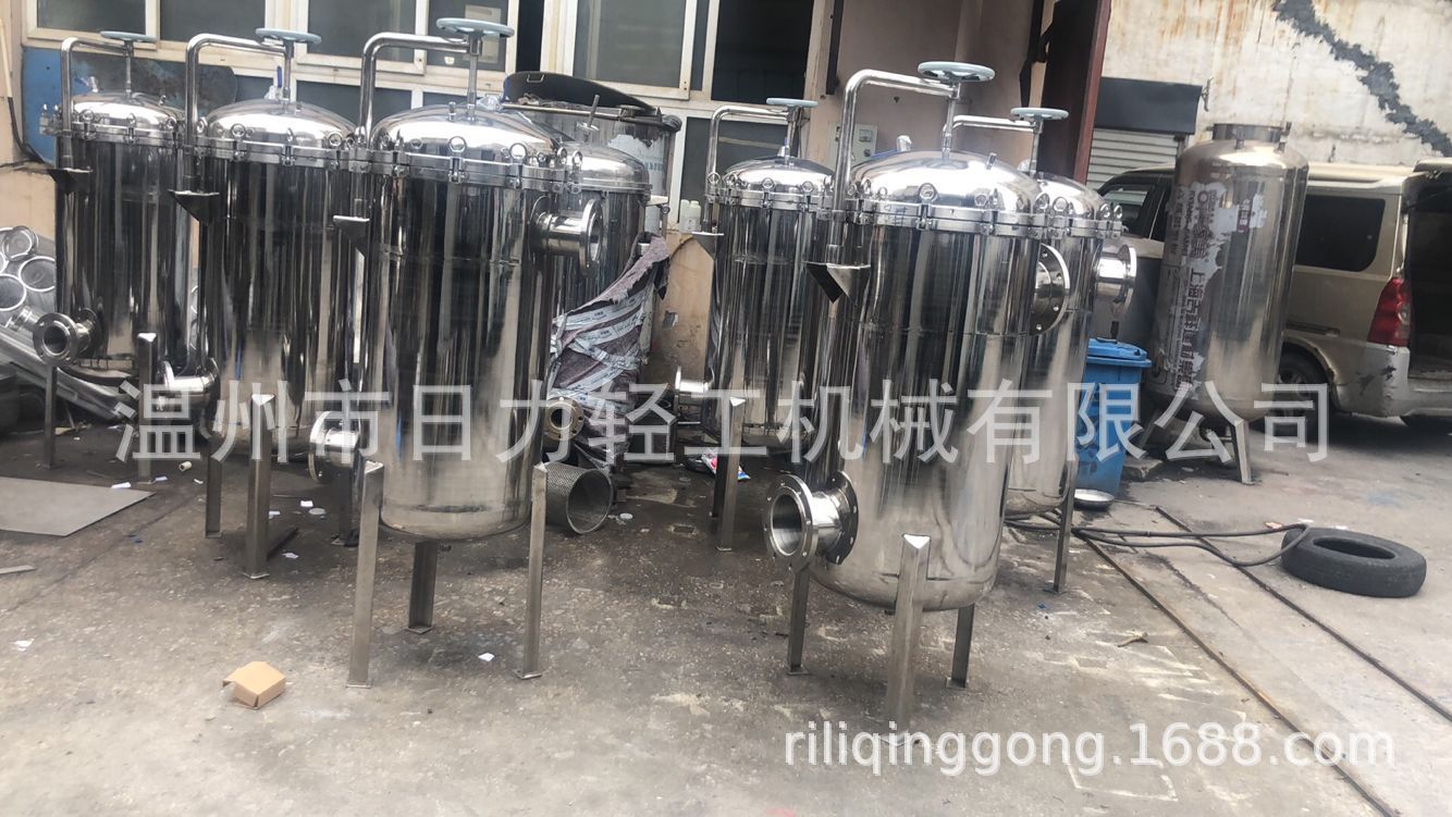 广州.温州厂家专业生产订做 304材质袋式过滤器 多袋式过滤器