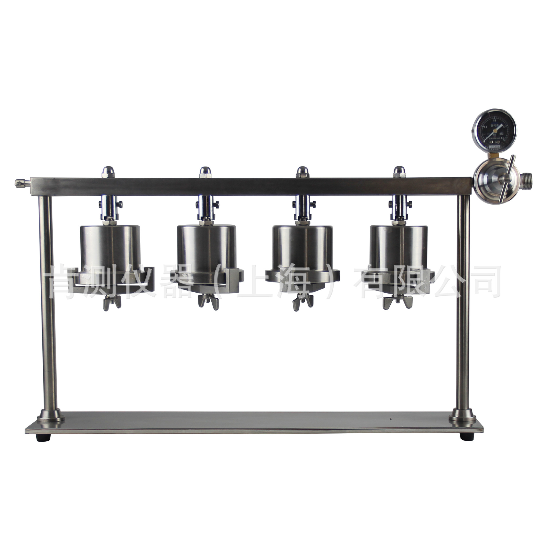 中压失水仪四联中压仪不锈钢杯多联仪测定仪厂家数显实验室专用