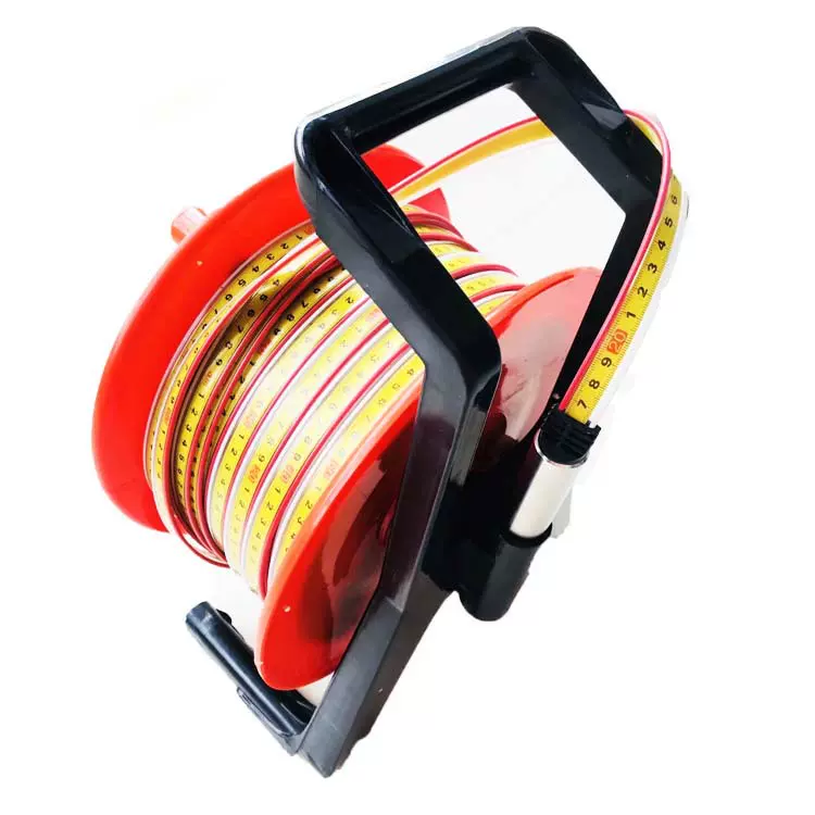 钢尺水位计井下水位测量仪液位传感器深度尺钢尺沉降仪地下河水位